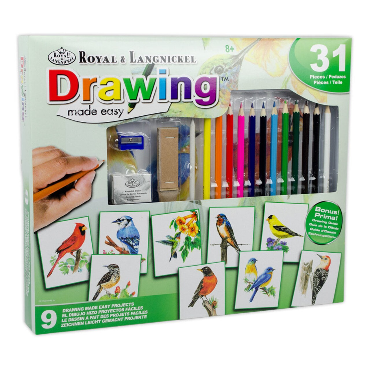 AME-101 | Drawing Made Easy™ Box Set 31pc 8" x 10" 9 Project Box Set